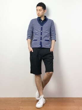 原口 聖也さん（メンズ・180cm）の春コーディネート