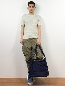 原口 聖也さん(メンズ・180cm)の春コーディネート