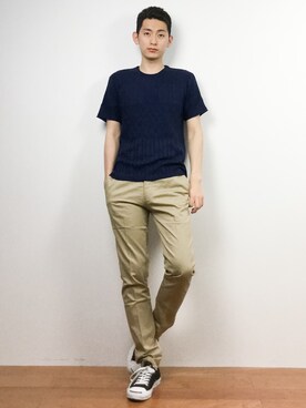 原口 聖也さん(メンズ・180cm)の春コーディネート