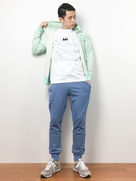 原口 聖也さん(メンズ・180cm)の春コーディネート