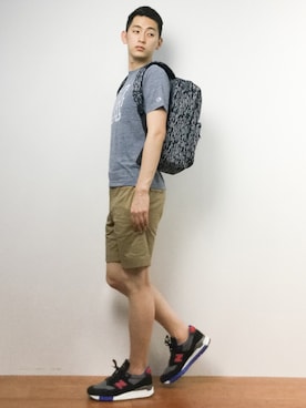 原口 聖也さんの（Herschel Supply | ハーシェルサプライ）を使ったコーディネート