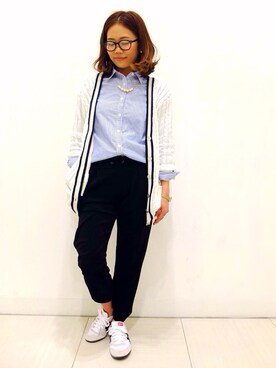 GANさん(レディース・154cm)の春コーディネート