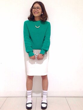 GANさん(レディース・154cm)の春コーディネート