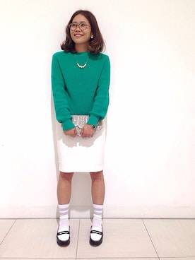 GANさん(レディース・154cm)の春コーディネート