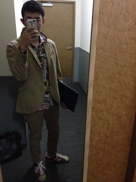 「BEN DAVIS/PROJECT LINE（ベンデイビスプロジェクトライン）のアイテム（ジャケット/アウター）」を使った、せいじさん（メンズ・171cm）の秋コーディネート