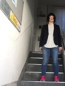「きちんとスタイル」｜だほんさん（レディース・157cm・20代）の秋コーディネート