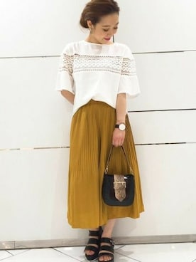 JEANASIS 和歌山ミオ店STAFFさん（レディース・160cm）の夏コーディネート