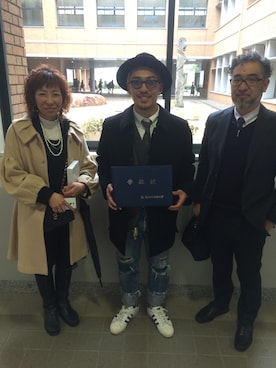 「hat」｜小牧 凌太朗さん（メンズ・170cm）の春コーディネート