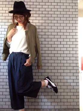 Kyu◡̈⃝⋆*さん(レディース・165cm)の秋コーディネート