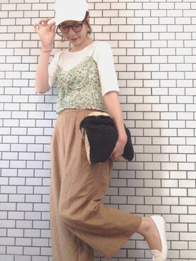 Kyu◡̈⃝⋆*さん（レディース・165cm）の夏コーディネート