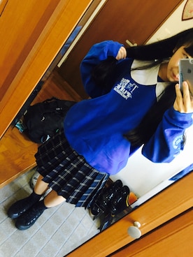 「BUBBLES（バブルス）のアイテム（その他）」を使った、のんさん（レディース・150cm）の秋コーディネート