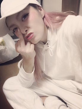 「アパレルスタッフ」｜「アイテム（キャップ）」を使った、気ままにayonchanさん（レディース・151cm）の冬コーディネート