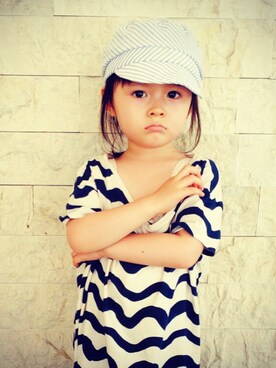 「style（スタイル）（スタイル）のアイテム（その他）」を使った、Reo-Chamさん（キッズ・90cm）の夏コーディネート