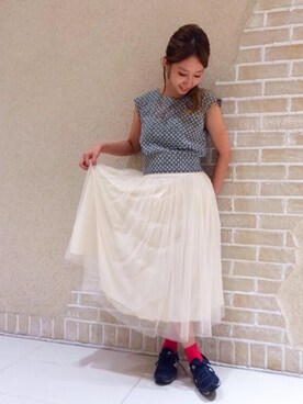 M.Iさん（レディース・152cm）の夏コーディネート