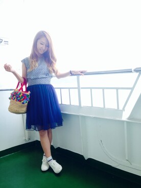 M.Iさん（レディース・152cm）の夏コーディネート