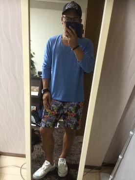 「コンバンース」｜YOSHIさん（メンズ・172cm）の夏コーディネート