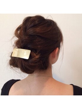 「URBAN RESEARCH（アーバンリサーチ）のアイテム（バレッタ/ヘアクリップ）」を使った、masさん（レディース・168cm）の秋コーディネート