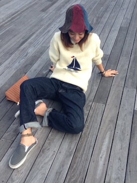 REIKA YOSHIDAさん（レディース・165cm）の秋コーディネート