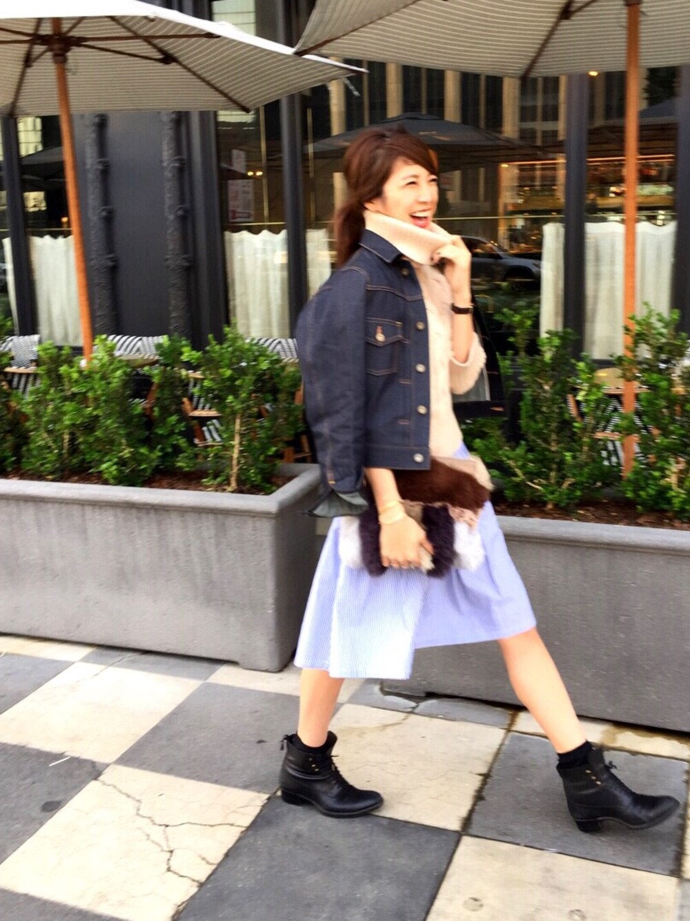 REIKA YOSHIDA｜TODAYFULのデニムジャケットを使ったコーディネート - WEAR
