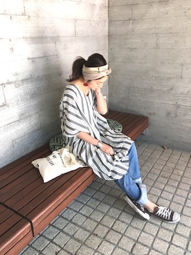 REIKA YOSHIDAさん(レディース・165cm)の春コーディネート