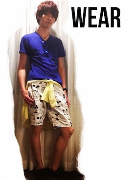 NAOさん（メンズ・185cm）の夏コーディネート