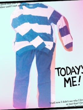 「nunuforme（ヌヌ）のアイテム（その他パンツ）」を使った、風サトさん（レディース・160cm）の秋コーディネート
