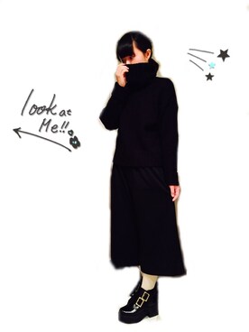 「goocy」｜さわ子さん（レディース・153cm）の冬コーディネート