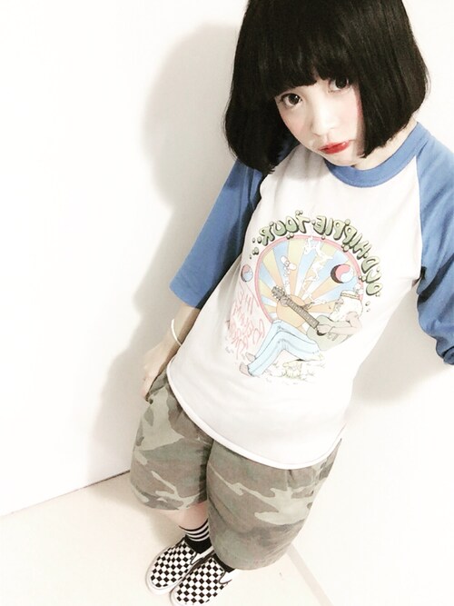 さいとうあかり Vansのスニーカーを使ったコーディネート Wear