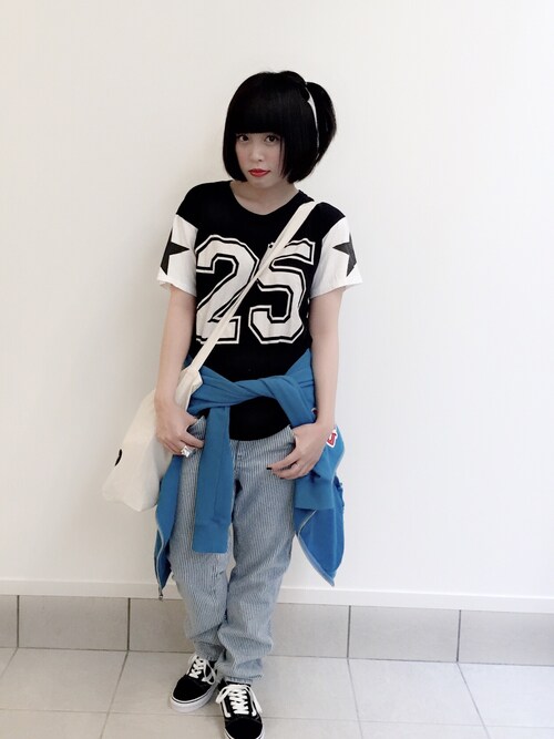 さいとうあかり Forever 21のtシャツ カットソーを使ったコーディネート Wear