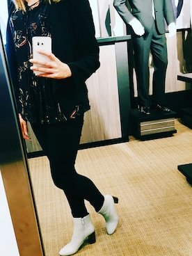 「working style」｜「アイテム（ブーティ）」を使った、Hayley Nebrigさん（レディース・173cm）の夏コーディネート