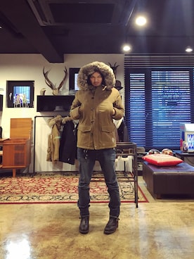 Yun young kwonさん（メンズ・180cm）の冬コーディネート