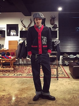 「working style」｜「アイテム（その他）」を使った、Yun young kwonさん（メンズ・180cm）の冬コーディネート