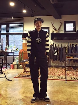 「working style」｜「アイテム（その他）」を使った、Yun young kwonさん（メンズ・180cm）の春コーディネート