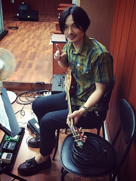 「Dr. Martens（ドクターマーチン）のアイテム（スニーカー）」を使った、Yun young kwonさん（メンズ・180cm）の夏コーディネート