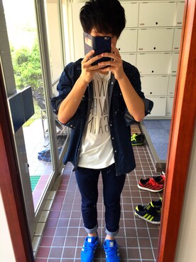 ネックレスを使った 高校生 岐阜 のメンズ人気ファッションコーディネート Wear