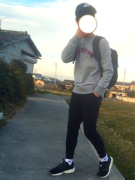 かずまさん（メンズ・170cm）の冬コーディネート