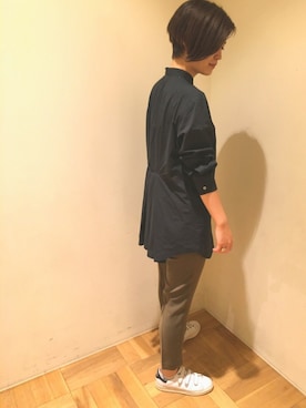 Miho Iijimaさん（レディース・166cm）の秋コーディネート