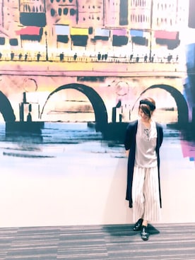 「SEVENDAYS=SUNDAY（セブンデイズサンデイ）のアイテム（カチューシャ）」を使った、はるさん（レディース・157cm）の秋コーディネート
