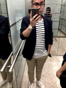 DarrenLoさん（メンズ・170cm）の夏コーディネート