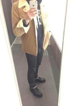 まっきんとっしゅさん(メンズ・173cm)の春コーディネート