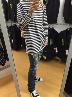 まっきんとっしゅさん（メンズ・173cm）の春コーディネート