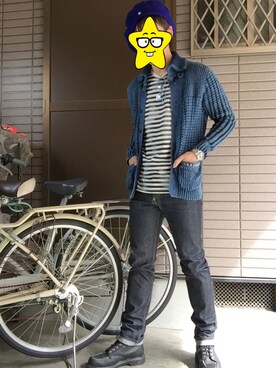 まっきんとっしゅさん（メンズ・173cm）の春コーディネート