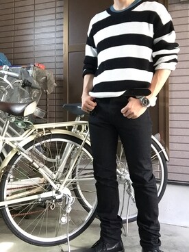 まっきんとっしゅさん(メンズ・173cm)の春コーディネート