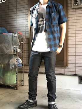 まっきんとっしゅさん(メンズ・173cm)の春コーディネート