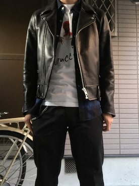 まっきんとっしゅさん（メンズ・173cm）の秋コーディネート