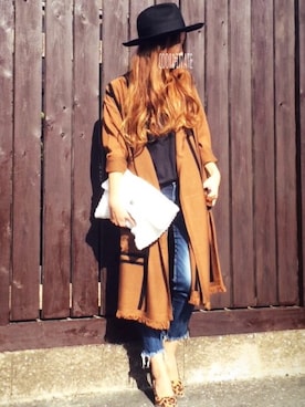 *YUKI♡*さん（レディース・159cm）の秋コーディネート