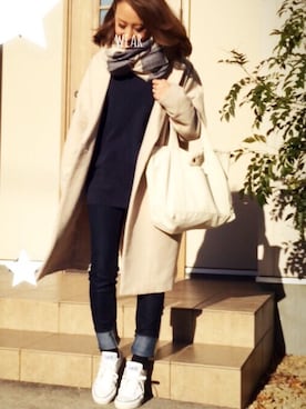 *YUKI♡*さん（レディース・159cm）の冬コーディネート