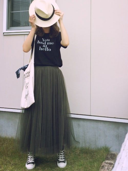 Yuki Avan Lilyのハットを使ったコーディネート Wear