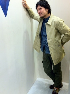 K.ODAさん（メンズ・178cm）の春コーディネート