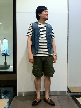 K.ODAさん（メンズ・178cm）の夏コーディネート